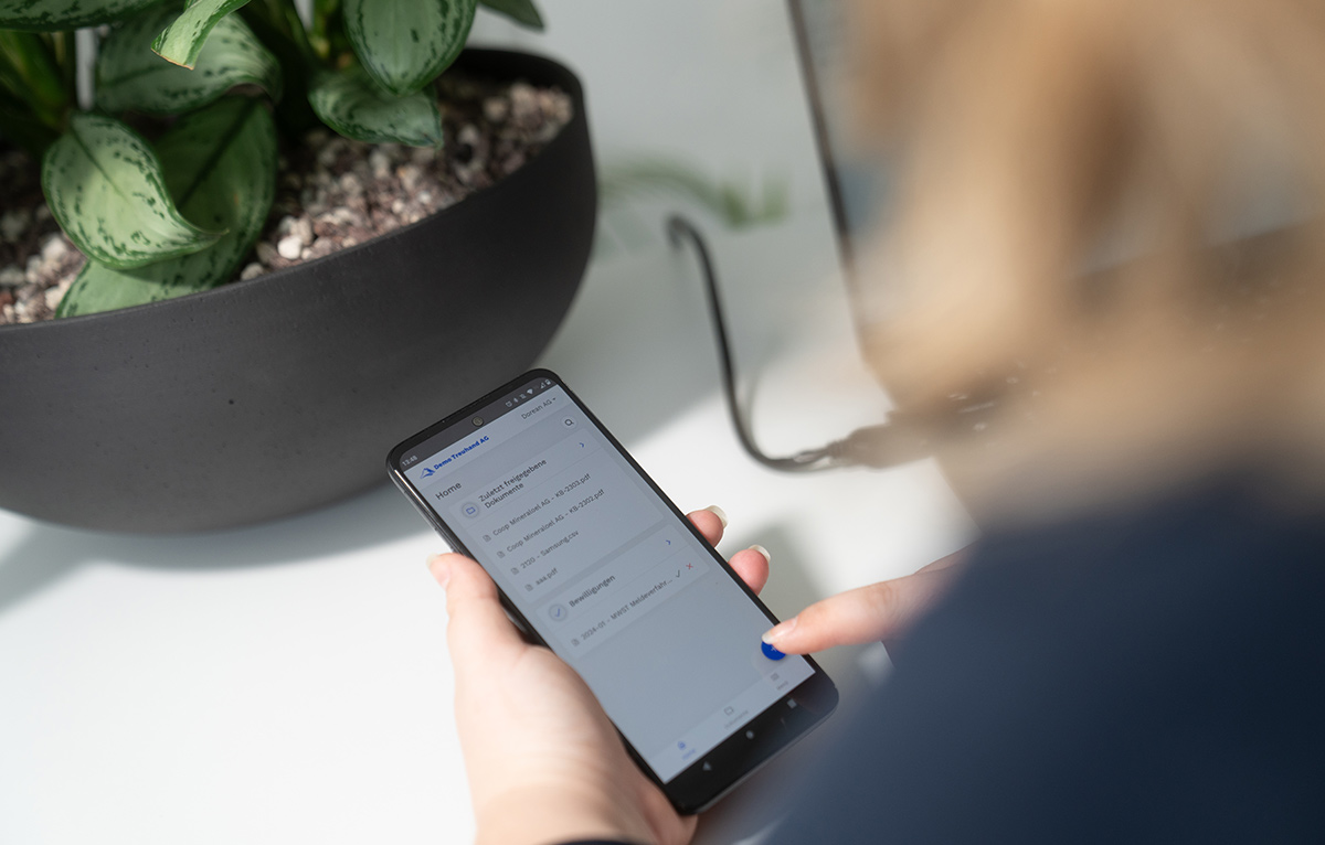 Digitales Treuhand Portal für effiziente Kundenkommunikation