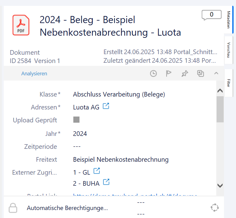 Metadaten in M-Files
