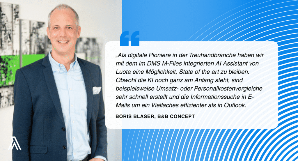 Kundenstimme: Boris Blaser, B&B Concept