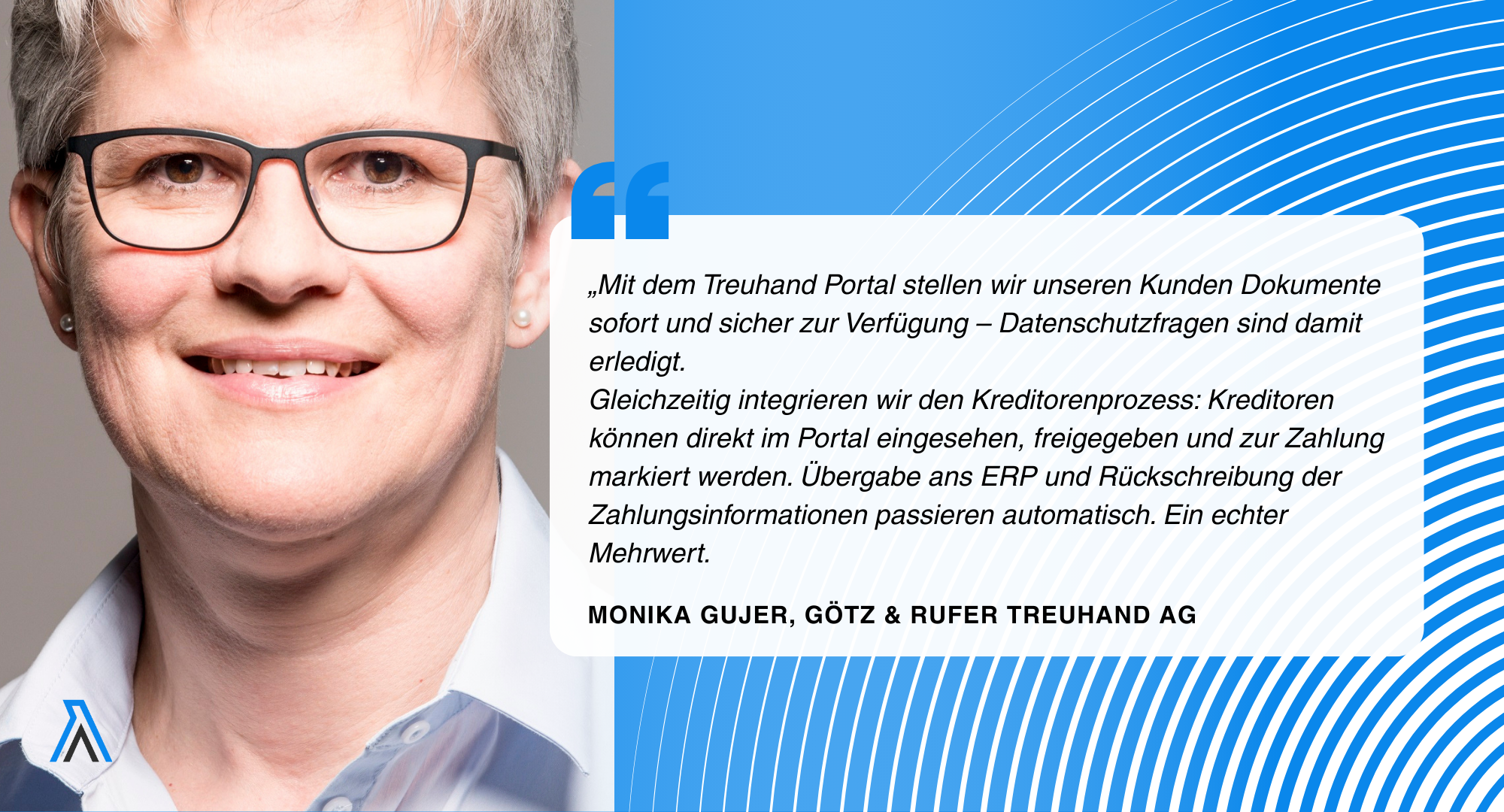 Kundenstimme: Monika Gujer, Götz & Rufer Treuhand AG